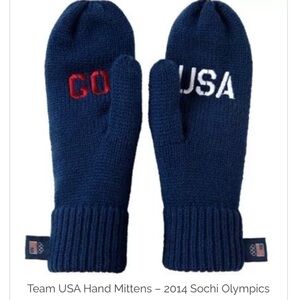 🆕Vintage 2014 Sochi winter game, cheer on your team gloves
